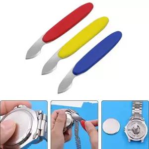 호환  시계 배터리 뒷면 커버 오프너 분해 시계 수리 수공구 수동 유지보수 도구 커버 분리 도구