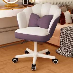 조개모양 메이크업 바퀴달린 의자 공주 화장대 체어