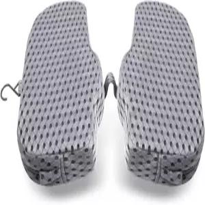 RUIES U자형 샤워 시트 쿠션 퀵 드라이 의자 4D 공기 섬유 소재가 포함된 욕조 패드 메쉬 커버 및 후크가