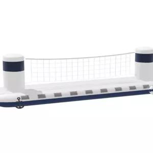 배구네트 수중 공놀이 수상 야외 워터게임 풀장 여름 물놀이 펜션용 수영장