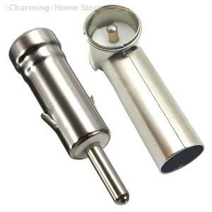 M자동차 차량용 호환 라디오 안테나 어댑터 동축 인터페이스 DIN 잭 암컷 ISO 플러그 수컷 직각 커넥터