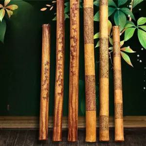 75cm 레인스틱 대나무 선인장 아프리카 사운드힐링