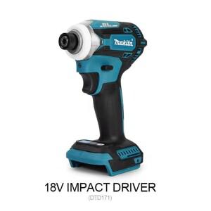 마키타 DTD171 브러시리스 임팩트 드라이버 충전식 드릴 무선 전동 공구 18V BL 모터 베어툴 유닛