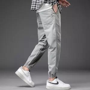 30대 남자 편한 밴딩 조거 팬츠 여름 얇은 쿨링 바지 sfd6+2Jws