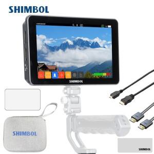 SHIMBOL M5 5.5인치 4K1200nit 밝기 터치 스크린 모니터 DSLR 마이크로 카메라 디스플레이 고화질 녹화