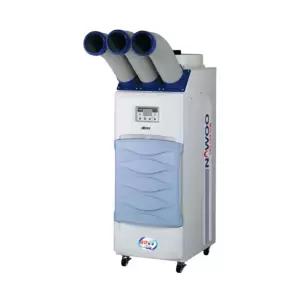 나우이엘 NEC-3013D 이동식에어컨 식당조리실 배수펌프 내장형 이동형 바퀴 대형에어컨