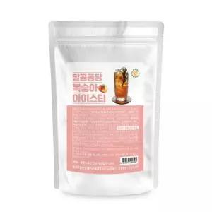 달콤퐁당 복숭아 아이스티 파우더 500g 탕비실