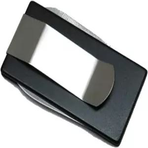 EDC 포켓 도구에 딱 맞는 록 리지 블랙 머니 클립 (A)