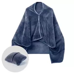 방한용품 겸용 사무실무릎담요 차박담요 망토형담요 망토