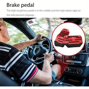 자동차 차량용 호환 페달 보호 커버 브레이크 가속 수동 기어 범용 호환 1세트