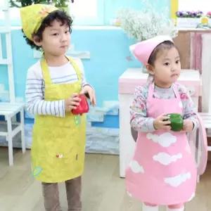 앞치마두건세트 키즈 세트 두건 어린이 키즈앞치마 원피스앞치마