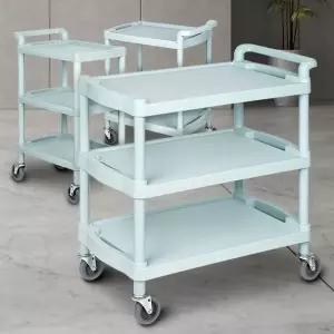 W 서빙카트 주방트롤리 업송용식당 이동식웨건 서빙카