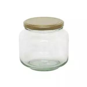 다용도 유리 250ml 저장용기 L형 1P 밀폐 유리병 쨈병 피클용기