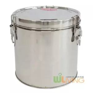 스테인리스 이중국통 20호(국50인분) WL-1093 보온용 보냉용 국통