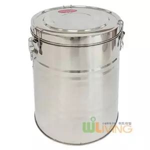 스테인리스 이중국통 60호(국140인분) WL-1106 보온용 보냉용 국통