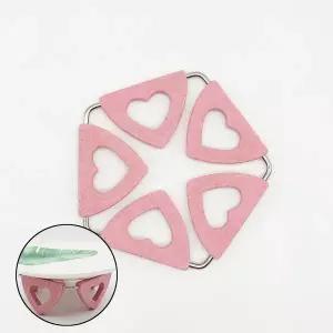 F1 접이식 냄비받침대 오각핑크