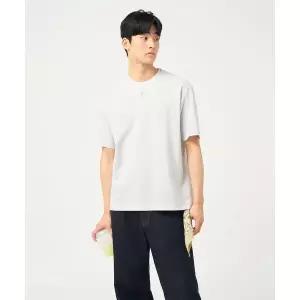 빈폴 BEANPOLE MEN 레이어드 라운드 반소매 티셔츠 아이보리 BC5342C110 441616