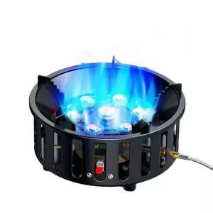 화구 강염버너 강염 글램핑 가스통 버너 휴대용 9구