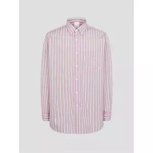 빈폴 BEANPOLE MEN 멀티 스트라이프 셔츠 핑크 BC5264S01X 441620