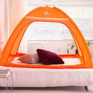 LW 난방텐트 120X200 실내 원터치 침대텐트 홈캠핑 eZW8+3QcA