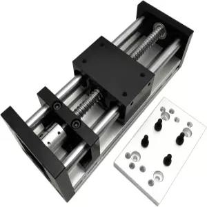 도봇 볼 스크류 및 12mm 광축 슬라이딩 테이블 적용 Nema23 57BYG Nema17 42BYG 스테퍼 CNC 3018 알루미늄