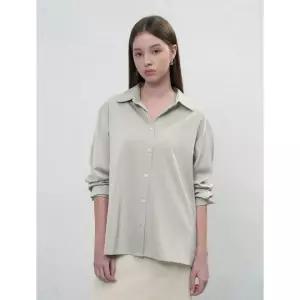 제너럴아이디어 GENERALIDEA 세미 루즈 실키 셔츠 KHAKI WBE3L03502 WBE3L03502KH 417746