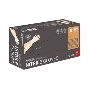카페마스터 니트릴 장갑 소 100매 탕비실 커피용품