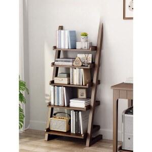 사다리형 책장 선반 수납장 침실 인테리어 거실