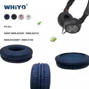 교체 소니호환 MDR-ZX300 MDR-ZX310 MDR-ZX330BT MDR-V150 헤드셋 부품 가죽 귀마개 헤드셋 슬리브 커버