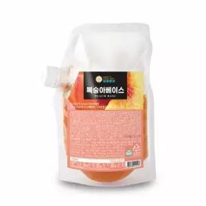 달콤퐁당 복숭아 베이스 1kg 탕비실 가성비 간식