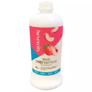 세미 베버시티 아이스티 시럽 복숭아 디카페인 2kg