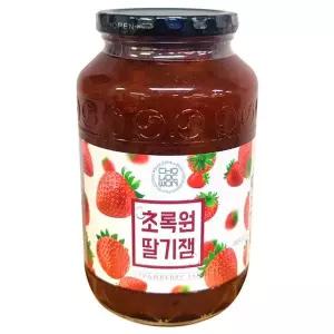 초록원 딸기잼 1kg 사무실 탕비실 가성비 간식 비품
