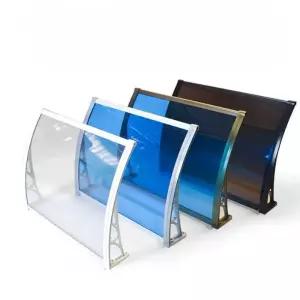 지붕 야외 현관캐노피 렉산 차양 어닝 캐노피 처마