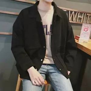 [모로엠] 남성 캐주얼 카라 버튼 재킷 2색 ON-JUA-QWFMQVJ0