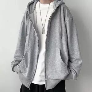 [모로엠] 남성 루즈핏 무지 후드 집업 3색 ON-JUA-QWFMQVJI