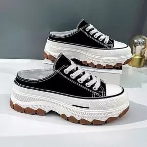 스니커즈 캔버스 여성 슈즈 운동화 컴포트화 하이탑운동화