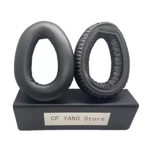 Sennheser PXC 550 PXC 550-II 무선 MB 660 시리즈 헤드폰용 이어 패드 1쌍 단백질 블랙가죽 교체용 이어패