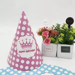 HYS 왕관 고깔모자 미니고깔모자