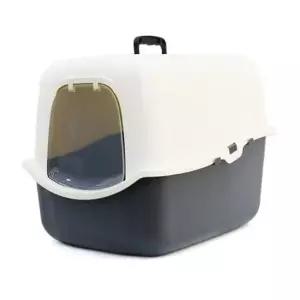 고양이화장실 퀸 오브 토일렛 그레이 고양이화장실 고양이후드형화장실 고양이토일렛