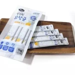 영양제 강아지 간식 유산균 치즈 4포 부드러운 타입 5개 반려견