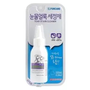 강아지눈물자국 강아지 고양이 눈물 얼룩 세정제 클리너 100ml