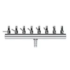 밸브 브로와 8구 분배기 미세 공기