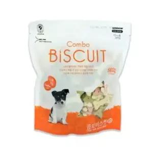 애견간식 바우와우 콤보 비스켓 1팩 220g 강아지비스켓 애견비스켓 애견스낵 강아지간식