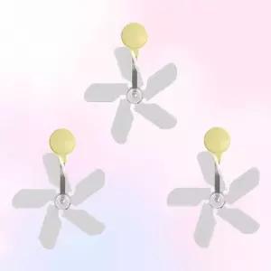 회전 에어컨 공기순환기 무동력 절약형 바람팬 Rla9+2tud