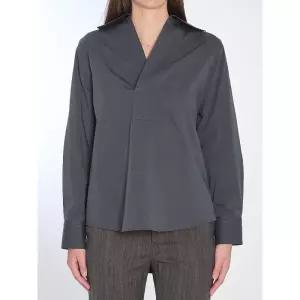 코튼 브이넥 셔츠 819968V3YS0 1592