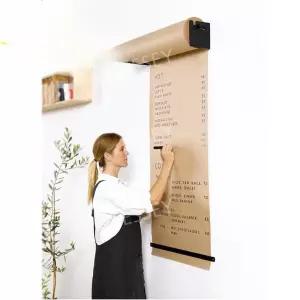 벽걸이 낙서 포스터 메뉴판 두루마리 식당 롤페이퍼 대형 벽부형