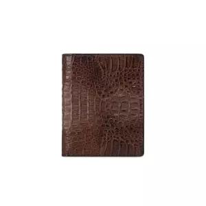 국내매장판 닥스 vx 지갑 쇼핑백동봉 브라운 악어가죽 중지갑 DBWA3F717 남자 남성 정품