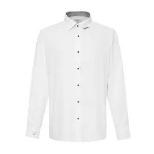 [백화점정품] 레노마 일반핏 스판 트윌 카라포인트 화이트 긴소매셔츠 WH 편안한 모던핏