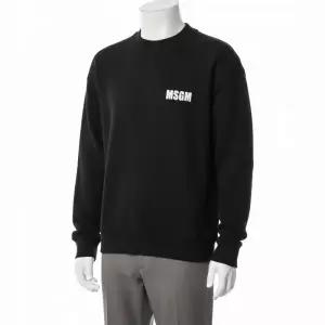 MSGM 로고 프린트 맨투맨 스웨트셔츠 3640MM129 247001 99