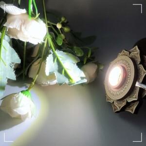 연꽃 타워 모양 LED 야간 조명 나무 브래킷, 크리스탈 구 스탠드, 볼 베이스 거치대, 홈 데코, 3D